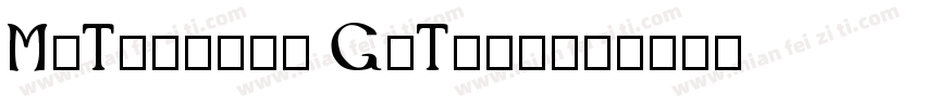 Muthilena Gothic字体转换